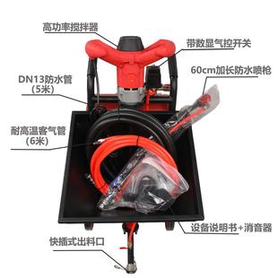 j水性和备溶剂涂料喷涂设专825外用机器腻子防水大功s率多功能墙