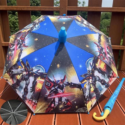大号儿童雨伞男小雨伞卡通长柄伞防滴水雨伞小学生幼儿园女孩雨伞