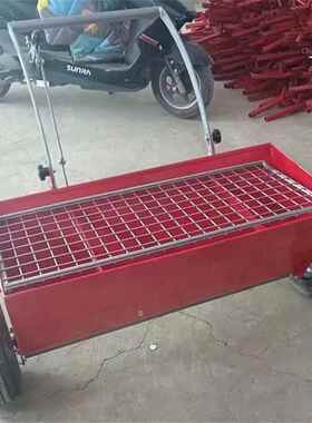 供式应手推电 动金刚砂撒布机钱供应双滚筒撒811料机多少台