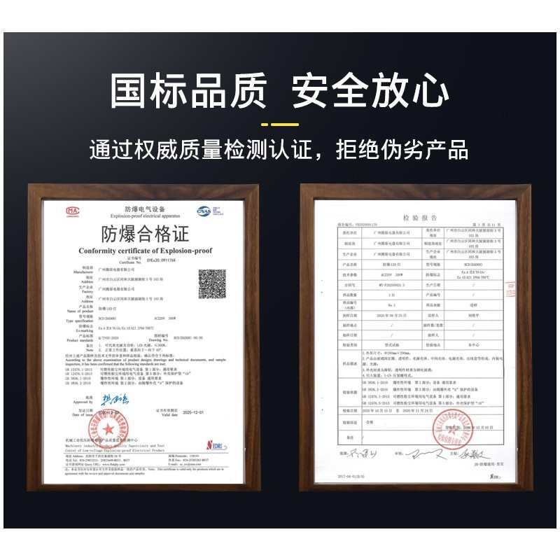 led圆形吸顶防爆灯仓库工厂车间隔爆型防爆投光灯防水防尘三防灯