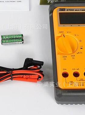 7泰仕牌TES-2及12LCR数字TES-2712式电表ES2712电表电容欧姆T测量