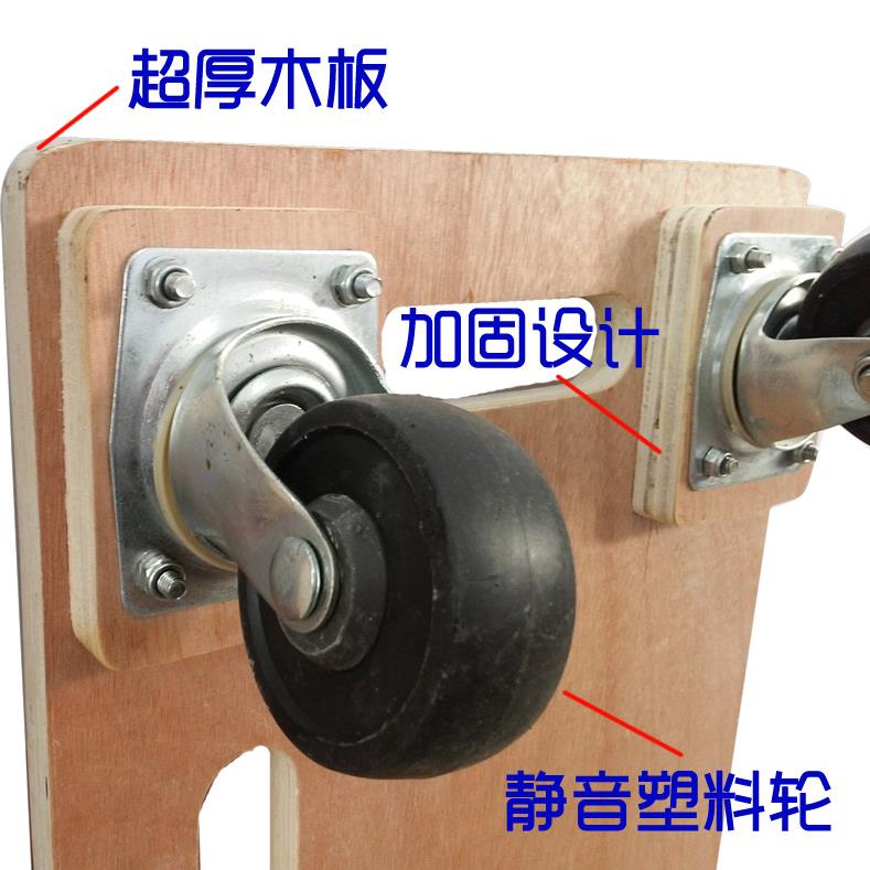 四轮拖车输车老龟20虎车平板车乌运木板车货车手推车车搬家车快递