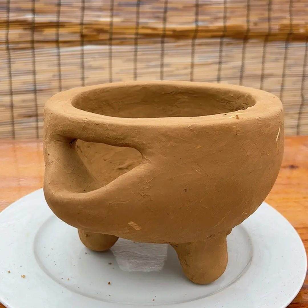 手工柴火泥炉土菜馆炖肉煨菜炭炉火锅灶怀旧餐具商用户外围炉煮茶