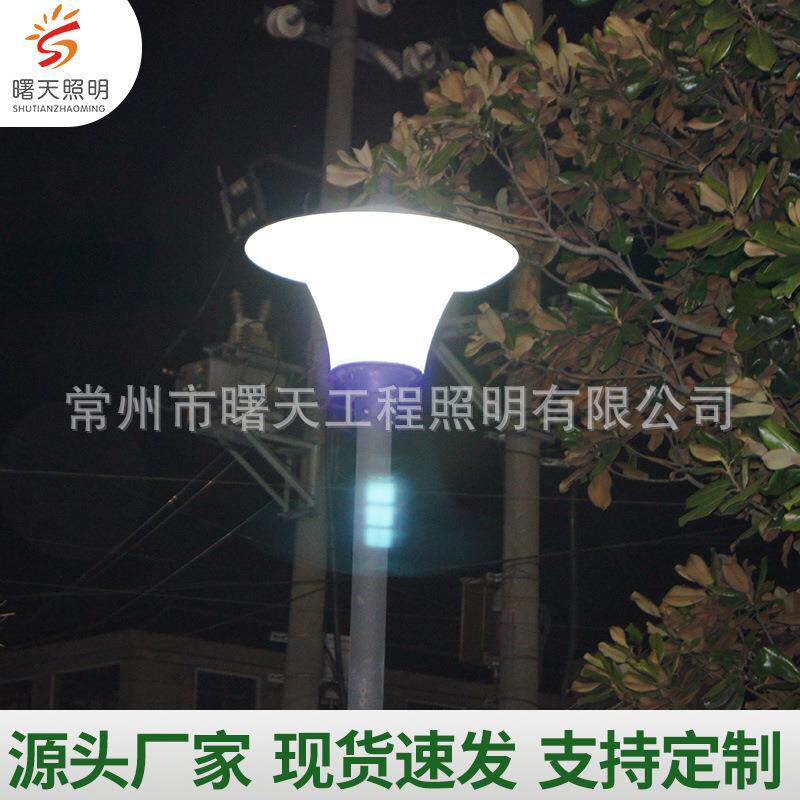 户外太阳能景观灯民宿农庄公园插地草坪灯茅草竹屋高杆庭院灯厂家