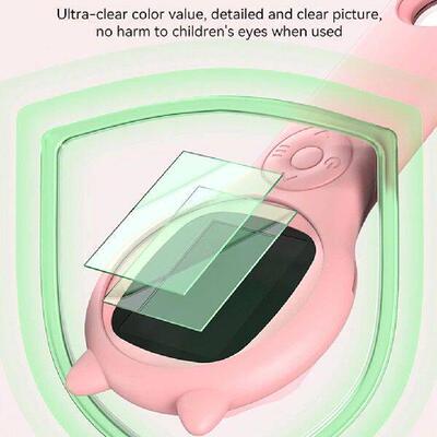 Microscope for Kids 2-inch IPS Screen Magnifying Glass with