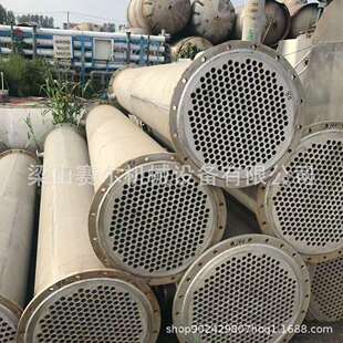 50平方316不锈钢列管冷凝器强制循环喷淋式304不锈钢冷凝器