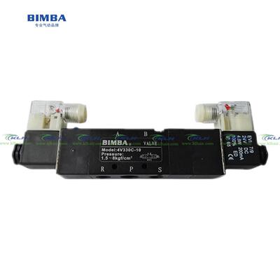 BIMBA 4V330-10三位五通电磁阀换向阀