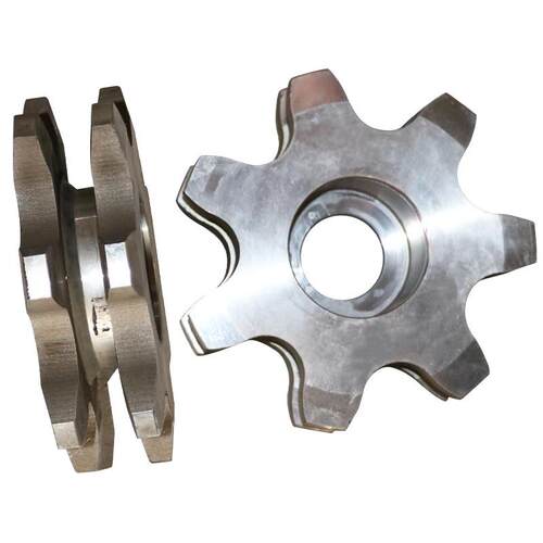 定制不锈钢炼轮齿轮单排双排4分5分6分1英寸1.5英寸2英寸机械炼轮