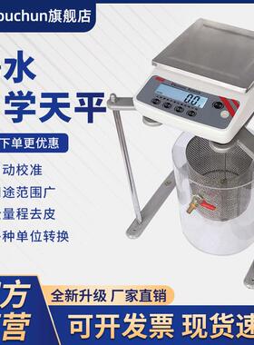 浦春JY5001净水浸水力学天平静水天平5kg/0.1g5000g1kg/0.001g