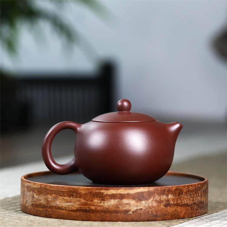 西施 宜兴原矿紫朱泥手工制作礼品茶壶茶具