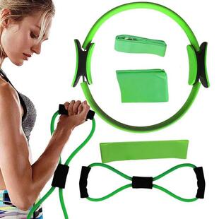 Pilates Equipment Set Chest Expander Resistance Loop Pilates