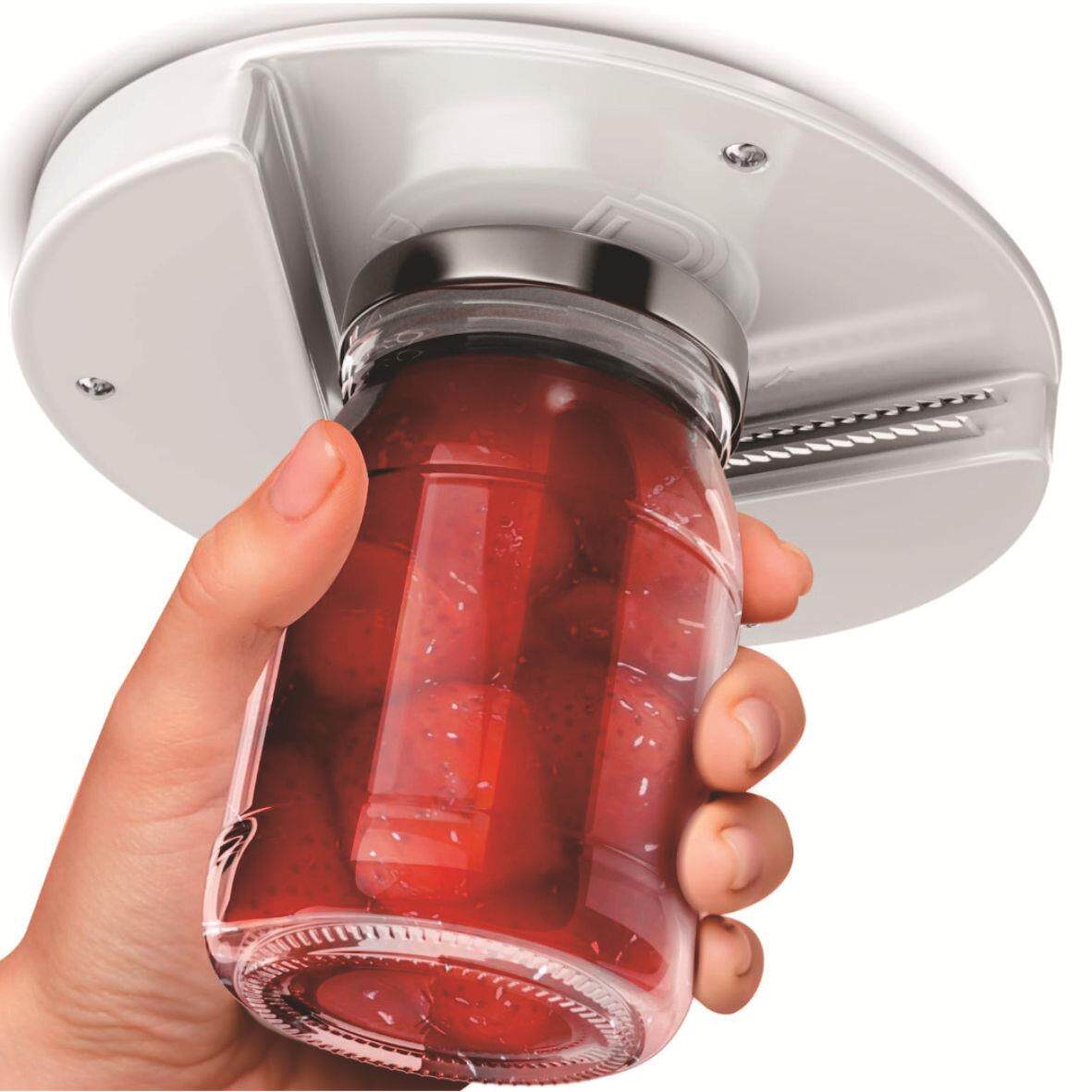 跨境新品 圆形开罐器 厨房橱柜开瓶器 桌子下方开罐器 Jar Opener
