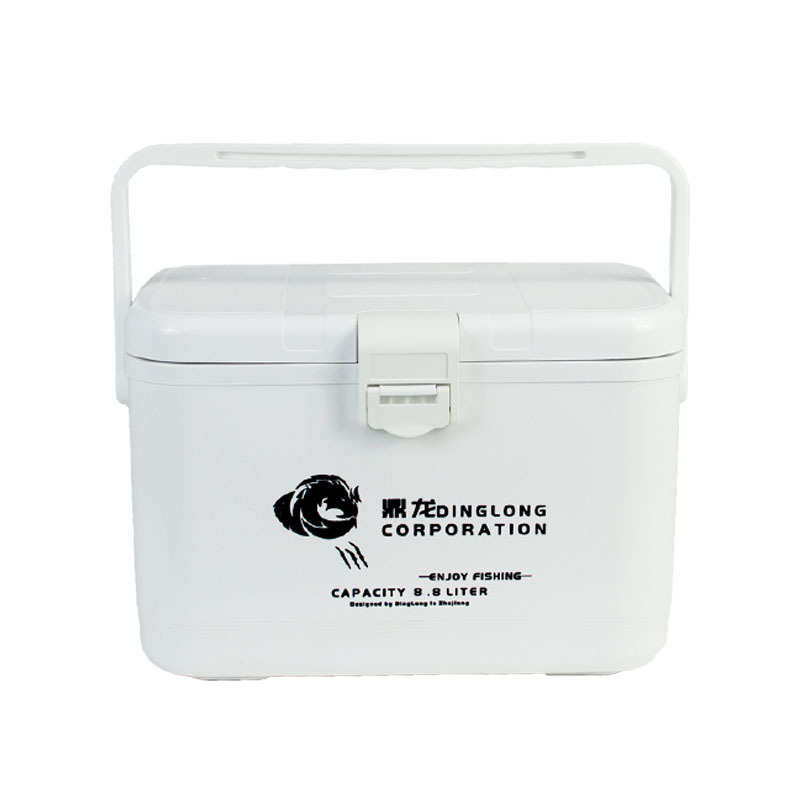氧龙8l饵厂家直销 钓活小带新款鼎孔.箱增箱8虾多功能箱 便携图片