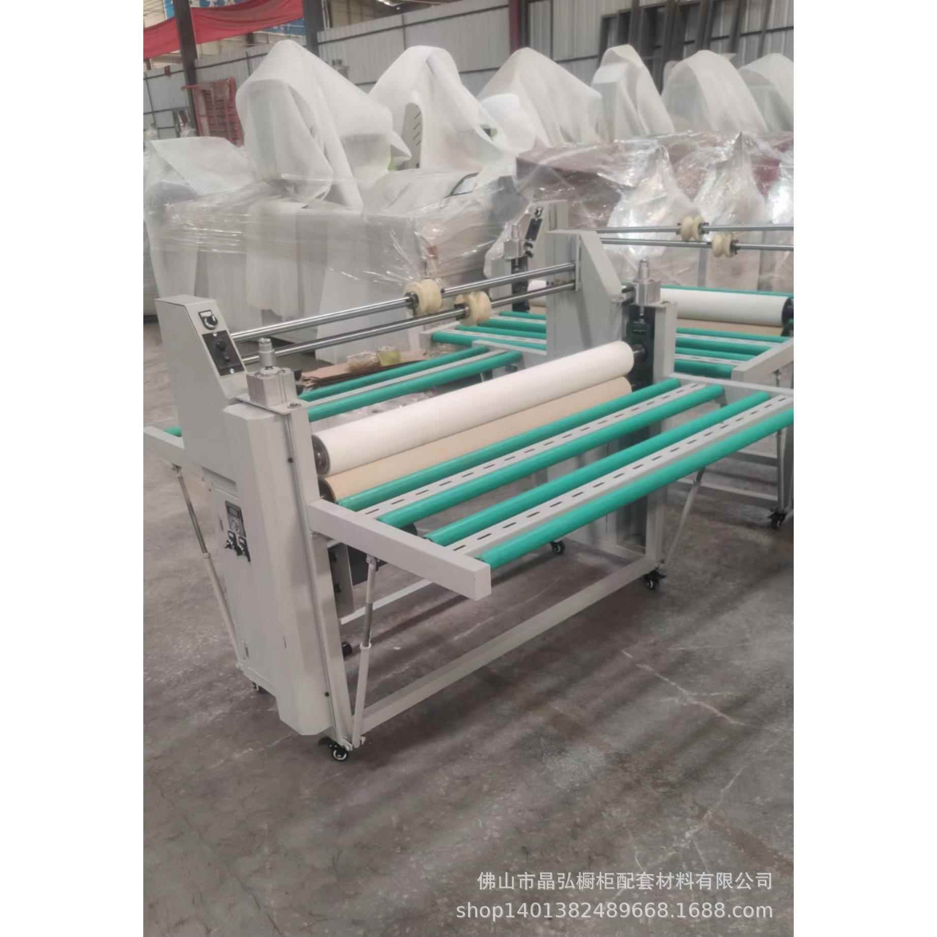 东莞折叠式玻璃贴膜机晶钢门覆膜机瓷砖板材钢板平面覆膜