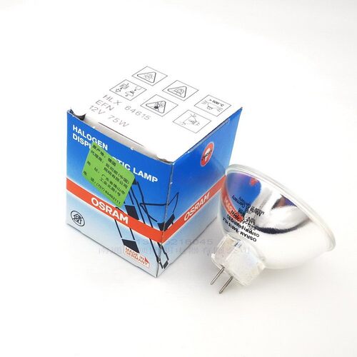 OSRAM欧司朗HLX64615 EFN 12V75W牙齿科固化灯冷光源胃镜卤素灯泡