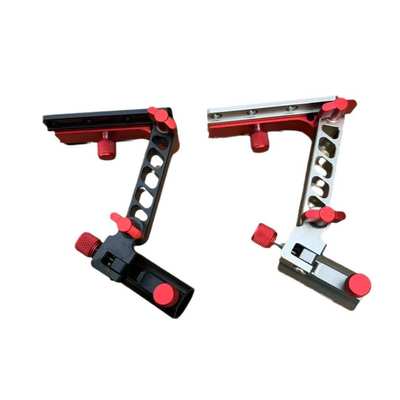 新钓箱拐角炮台鱼杆支架万向炮台座配件大全折叠前置炮台配件批发