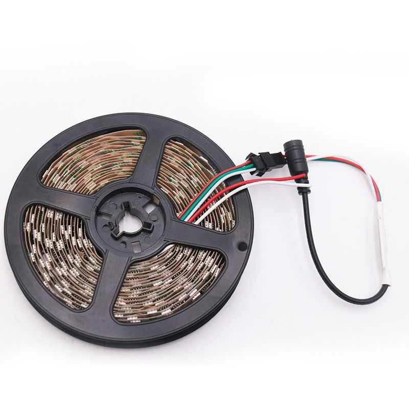 led灯带12V5050幻彩灯带RGB灯条遥控60灯防水灯带KTV闪光流水灯带