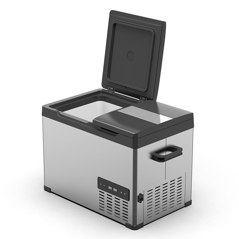 车用大货车冻小速冰箱车家两用车载冰箱12v2v9824220v压缩容大量