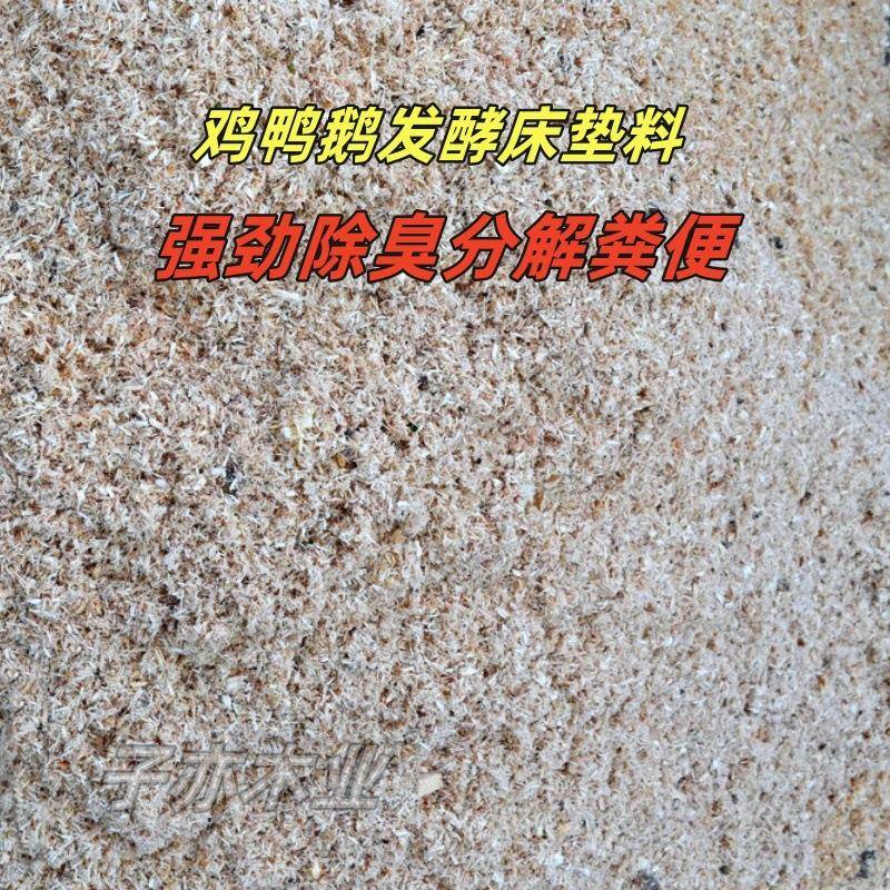 锯末发酵床芦丁鸡垫菌种成品阳台鸡鸭鹅鹌鹑等粪便垫料分解锯末图片