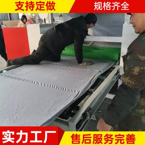 自动放布EVA泡棉贴布机毛绒布橡塑海绵复合机皮革热熔胶平贴机