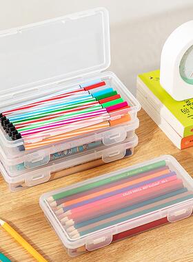 Clear Storage Box Large Capacity Stackable Plastic Box for S