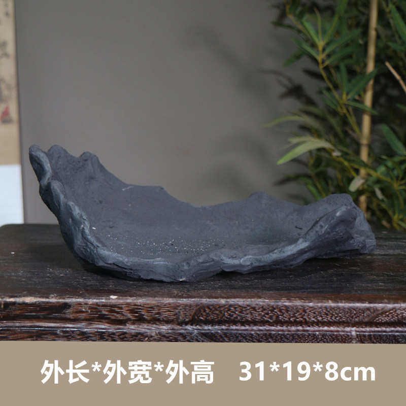 盆盆觅创意盆盆陶花盆禅意盆景乡手工苔藓紫砂粗盆南蛮陶浅异形