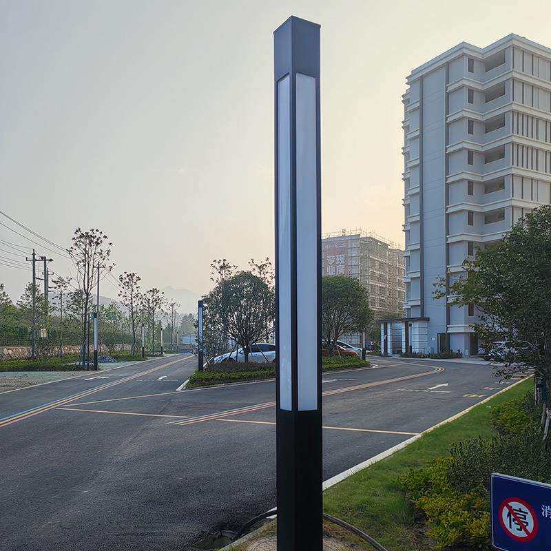 LED户外景观灯方形景观灯3米庭院灯园林道路庭院太阳能庭院灯