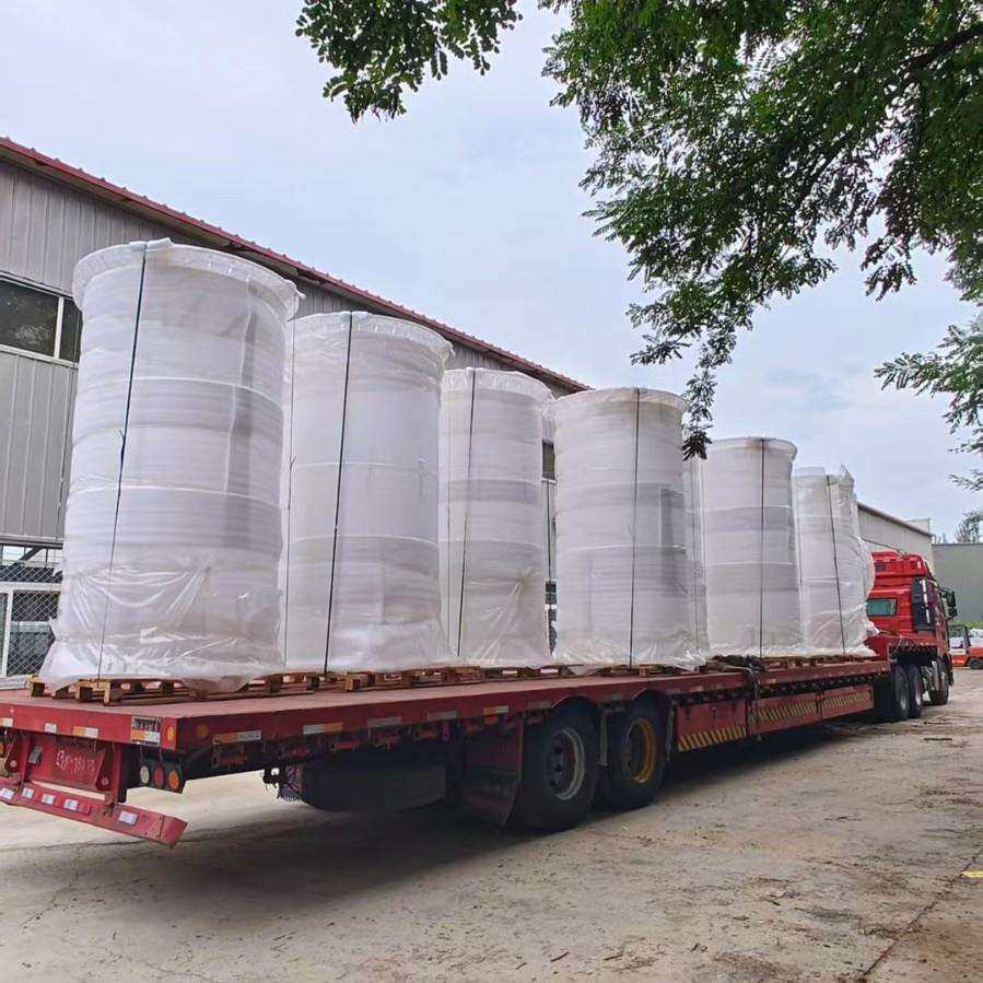 有机玻璃管大口径亚克力管道 可热弯打孔法兰实验大型设备