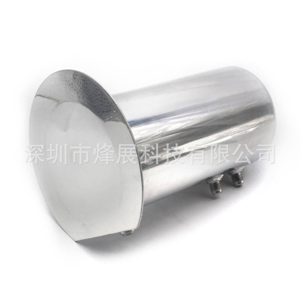 汽车改装通用铝合金2.5L油箱壶圆柱形油箱oil catch tank