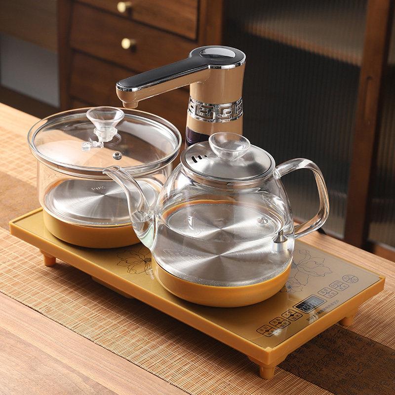 茶台自动上水电热泡茶专用水壶全煮茶一体茶壶机泡茶炉电抽水烧水