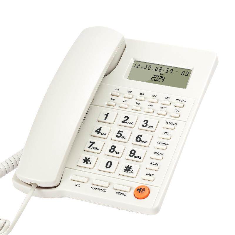 酒店电话机 一键拨号 家用电话机 办公电话 座机 来电显示电话机