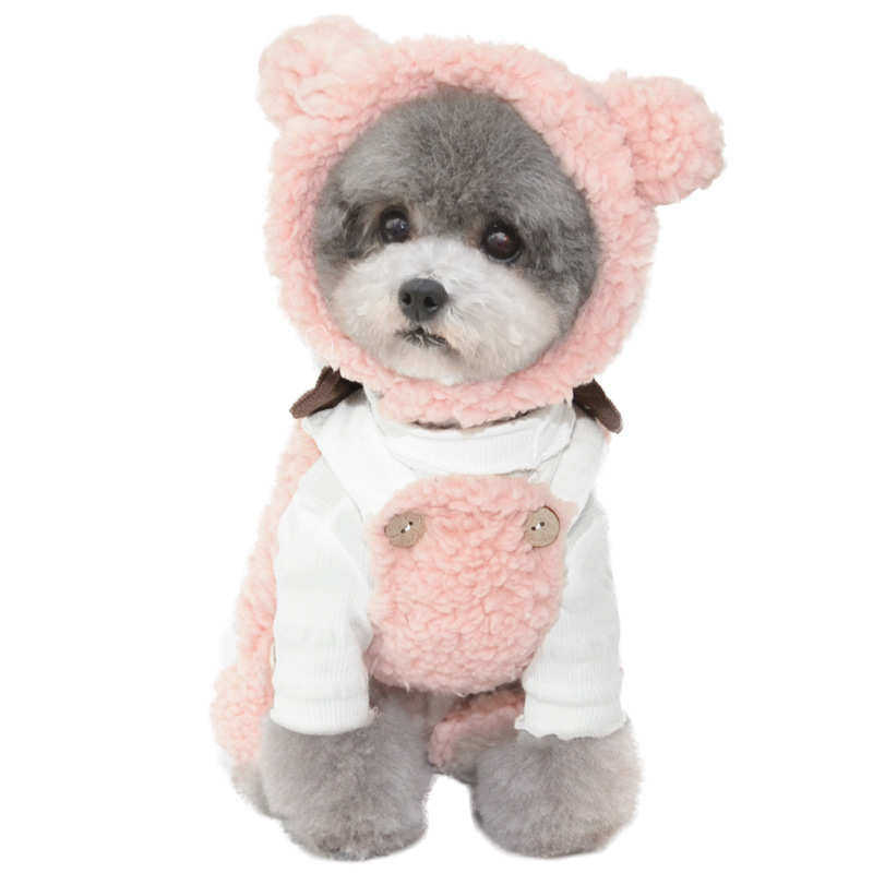 秋冬新款小狗衣服宠物衣服小型犬衣服狗狗背带裤泰迪衣服猫衣服