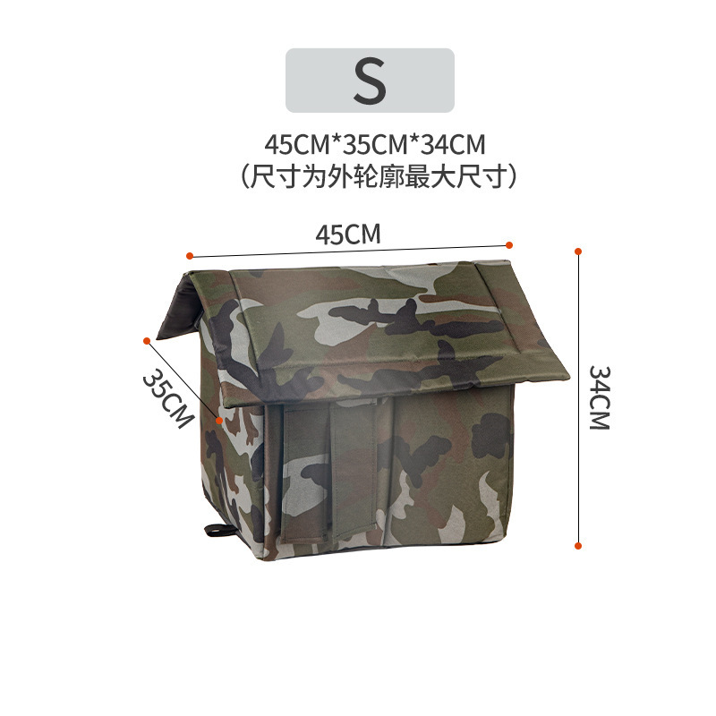 房子暖房庇护所御寒流浪猫户外窝室外过冬御寒猫窝冬日四季神器床