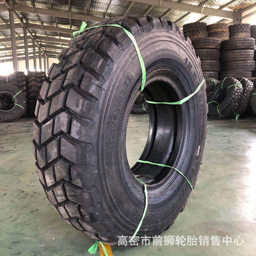 东风 三角配套延安炮车12/12.5R20/12.5-20轮胎越野轮胎11R18