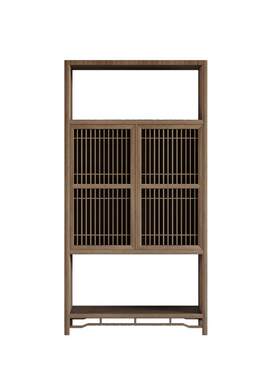 博古架仿古董货架新中式实木多宝阁客厅隔断茶室置物茶叶展示柜