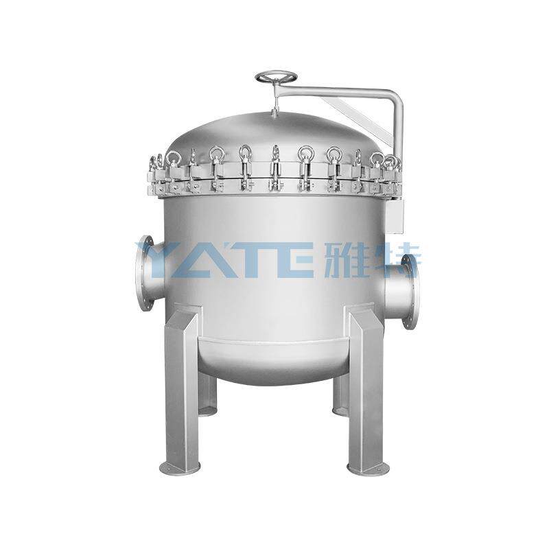 不锈钢袋式过滤器工厂井水地下水毛发泥沙过滤机固液分离过滤设备
