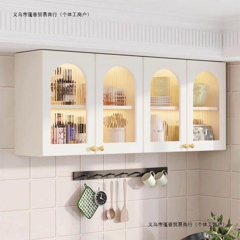 实木吊柜DZ墙壁柜厨房橱柜家用阳台挂墙式储物浴室收纳置物柜子