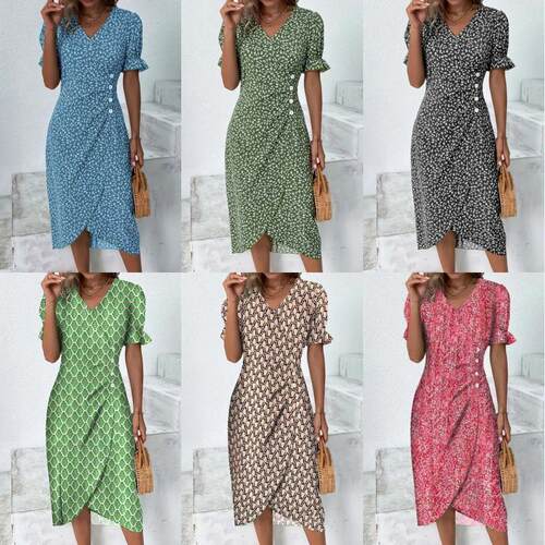 Geometric collage hem dress 几何拼贴下摆连衣裙