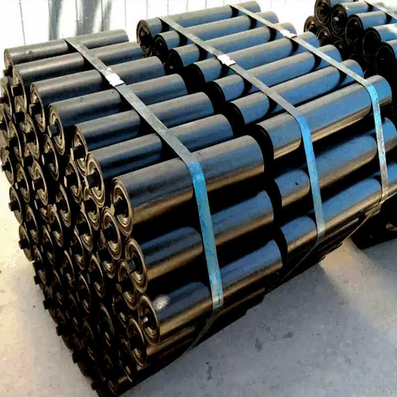 厂家批发 皮带输送机托辊 槽型铁托辊 矿山平行托辊 加工定制