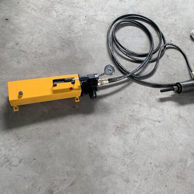 煤矿手动张拉机具15.24手动张拉千斤顶17.8锚索张拉机具现货