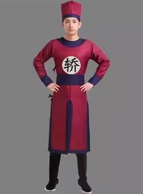 正品少年衙役服装装明朝御古前侍卫门官差官儿兵衙武松捕快表演出