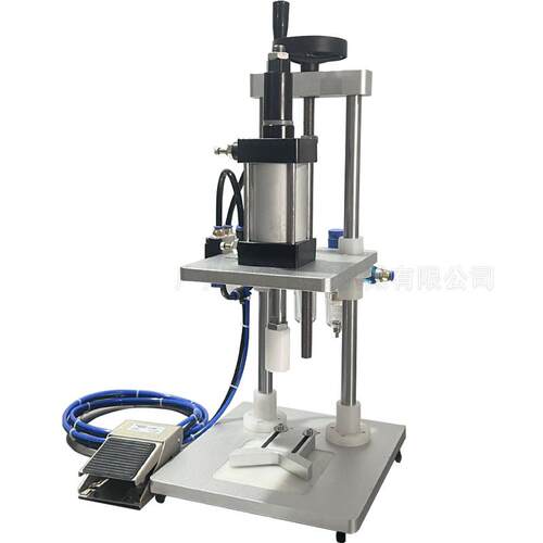 GPK-2型气动中套机压塞压盖机香水中套机酒精清毒剂喷嘴瓶压盖机