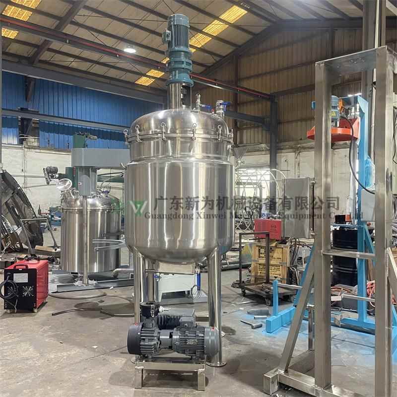 销售液体电加热搅拌机化工膏体配料罐日化用品不锈钢拌料桶