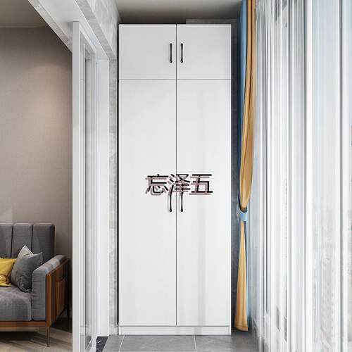 PCGS阳台柜储物柜衣柜经济型家用卧室阳台收纳柜杂物柜大容量储物