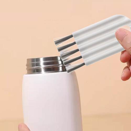 Cup lid brush and keyboard gap brush, creative dustpan and g