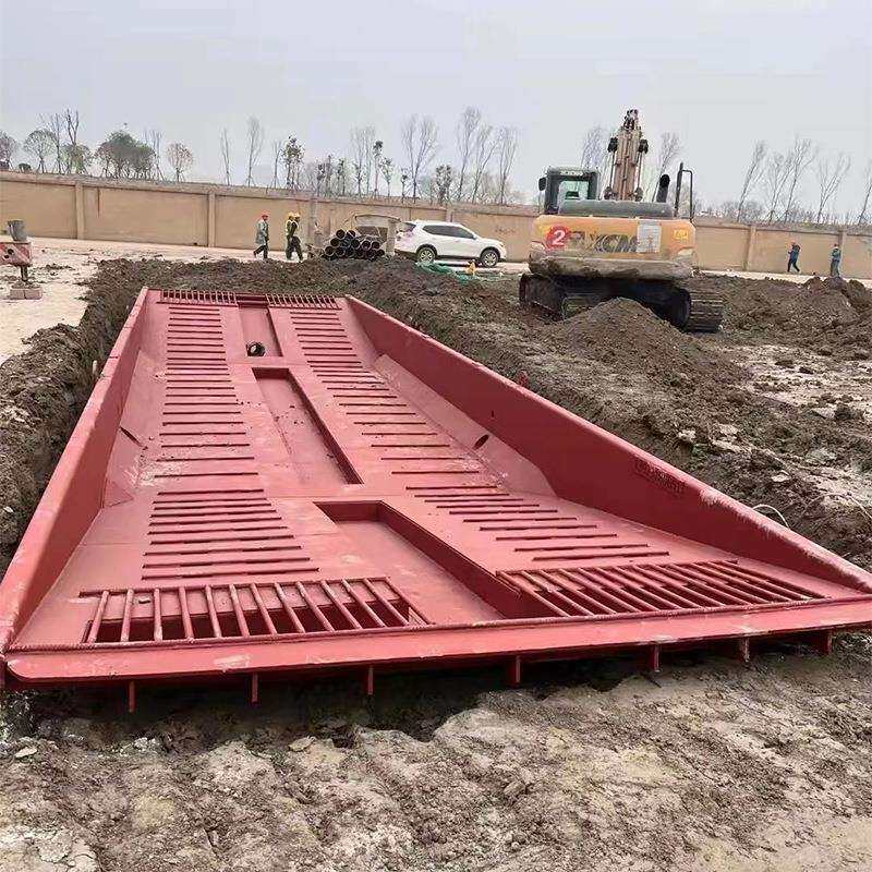 建筑工地洗车槽免基洗础1315米可动工程轮机建FGJ筑车米辆洗移车