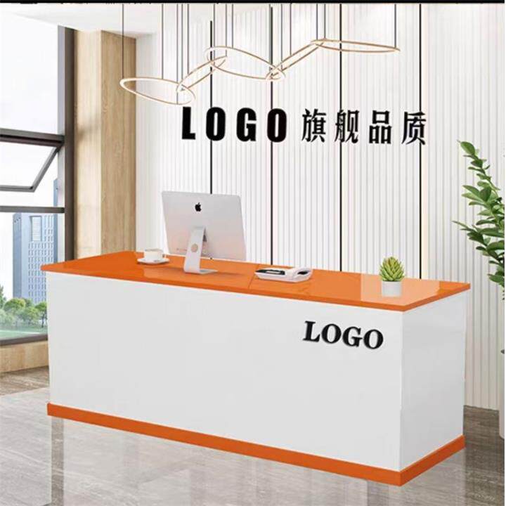 水果店前台吧台接待台收银台服装办公桌超市店铺小型台简易便利店