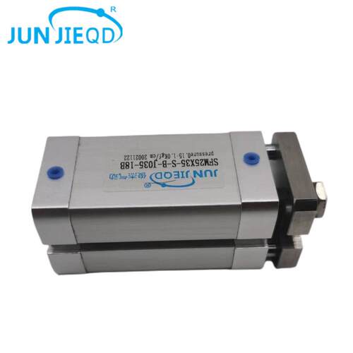 源头工厂SFM25X35-S-B-J035-18B带导杆气缸带档板薄型气缸小气缸