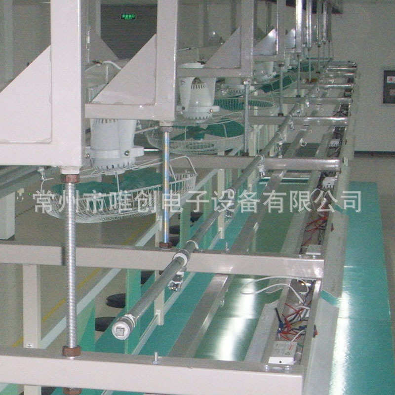 装配线车间输送流水悬挂线 悬挂式输送照明生产厂家线式直供皮带