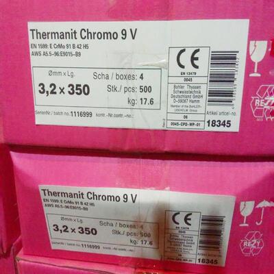 供应德国蒂森ThermanitChromo9V耐热钢焊条E9015-B9耐热钢焊条